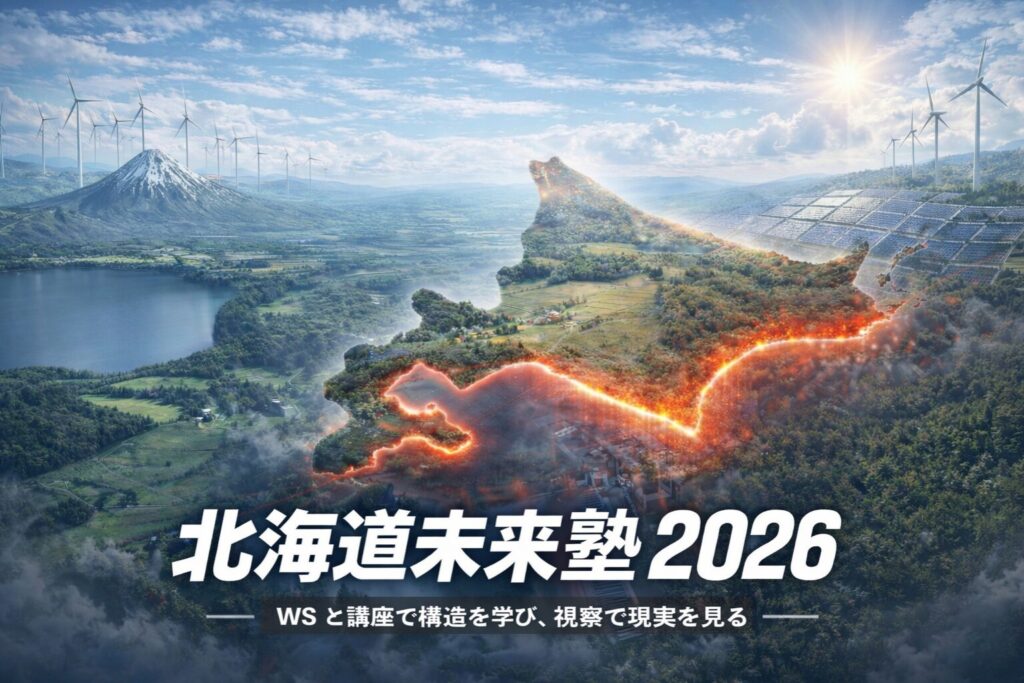 北海道未来塾2026 講演イメージ